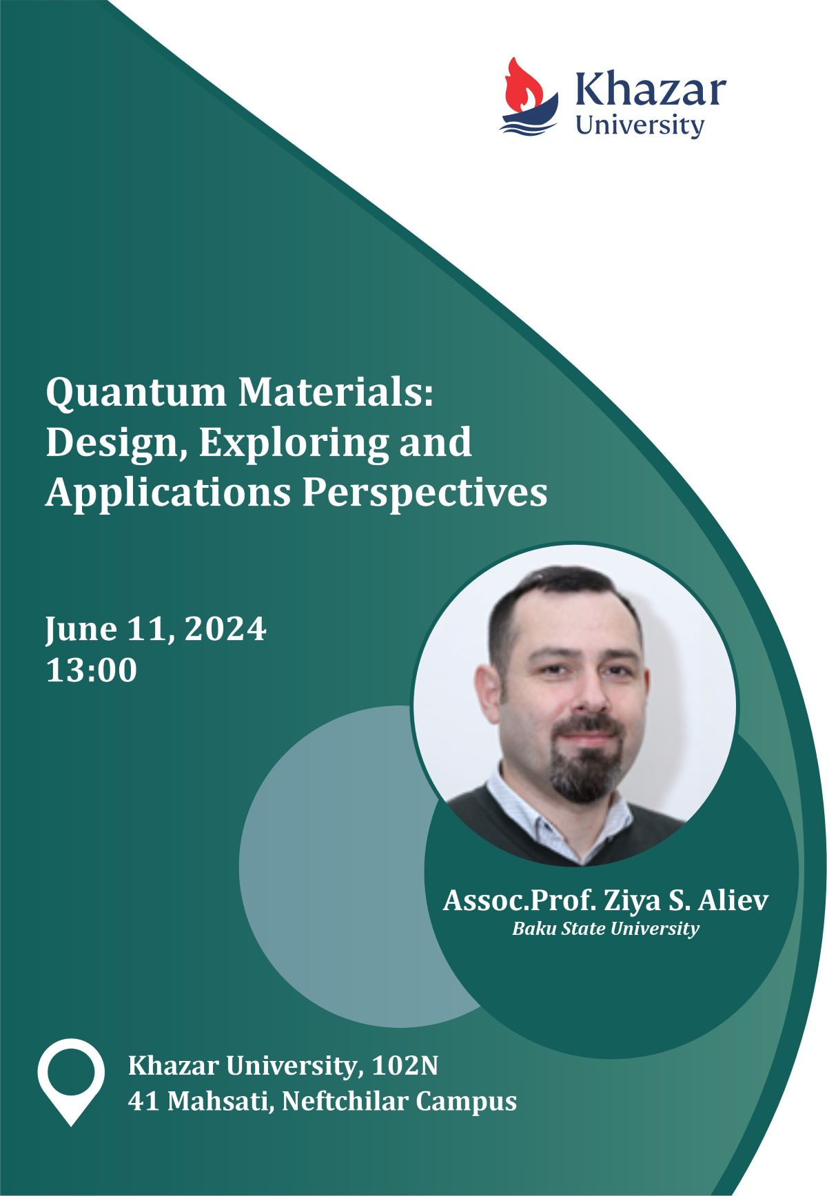 "Kvant materialları: dizayn, tədqiqat və tətbiq perspektivləri" mövzusunda seminar